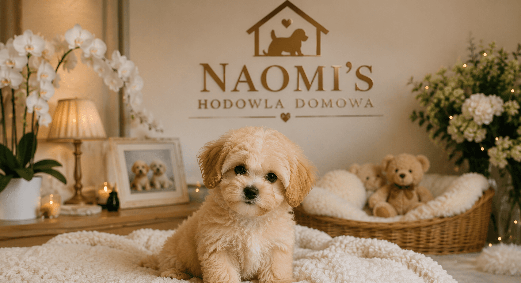 Naomi’s – domowa hodowla Maltipoo z troską o szczenięta