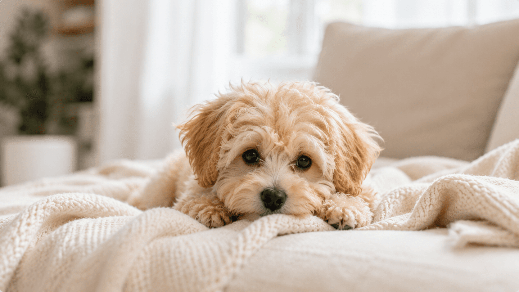 Maltipoo wymagający pielęgnacji, wychowania i bliskości